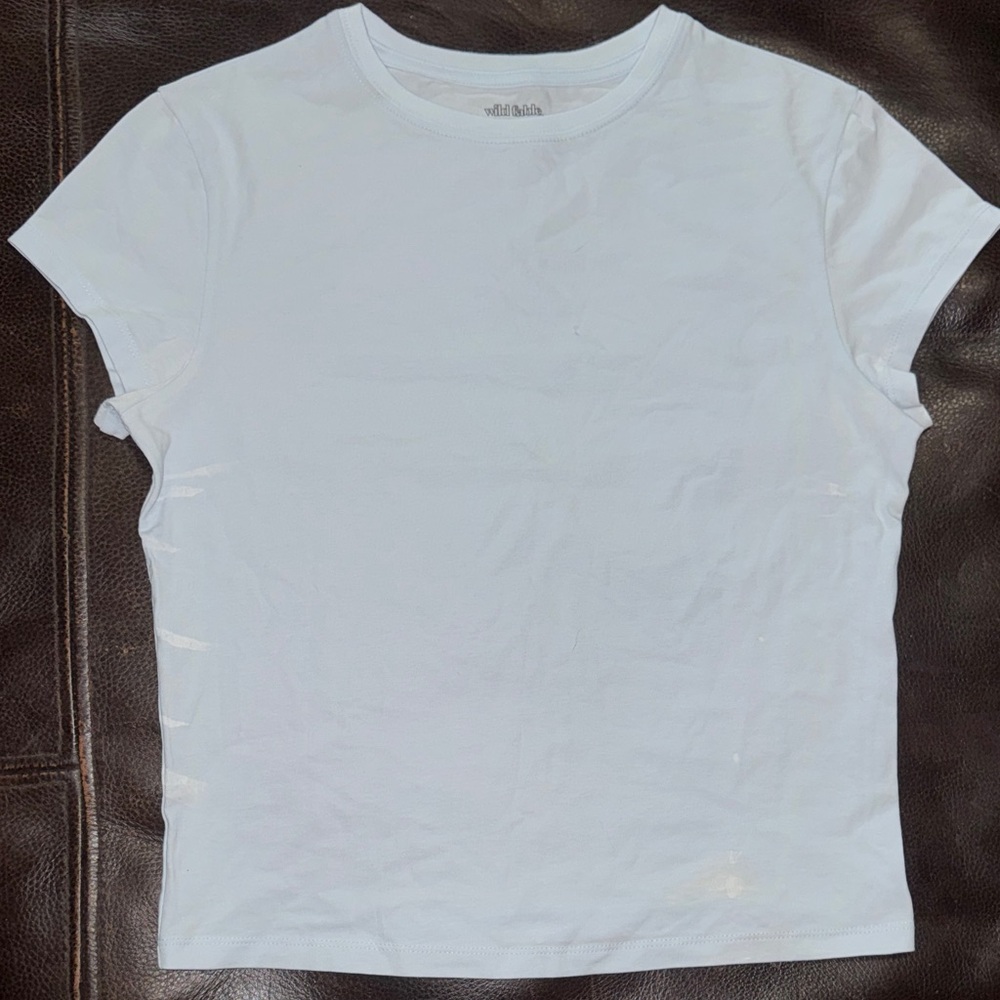 Wild Fable White Short Sleeve Tee